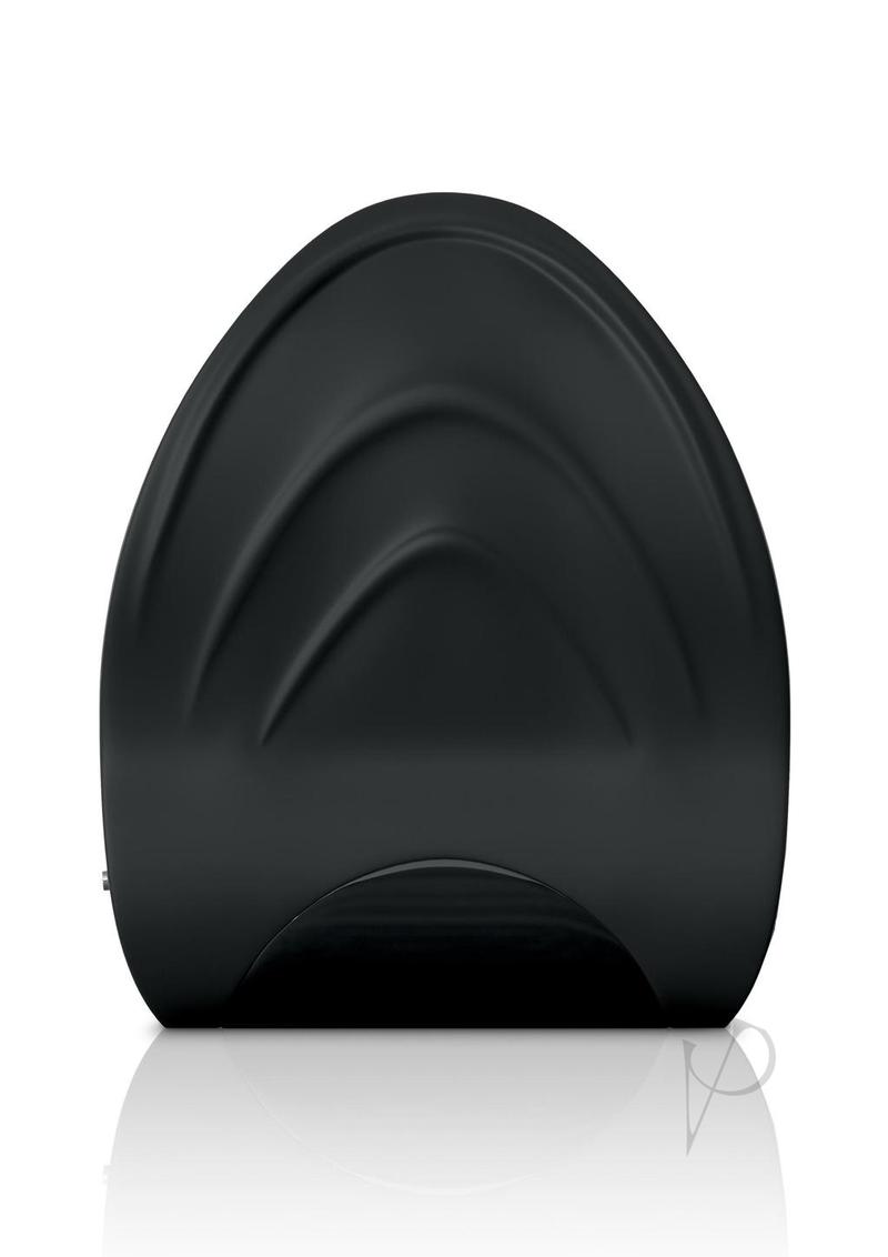 Sir Richard`s Control Vibrating Silicone Edger Trainer Masturbator Rechargeable - Black