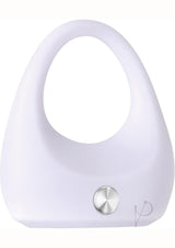 Zero Tolerance White Lightning Silicone Vibrating Cock Ring - White