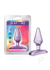 Play with Me Jolly Plug Butt Plug - Purple