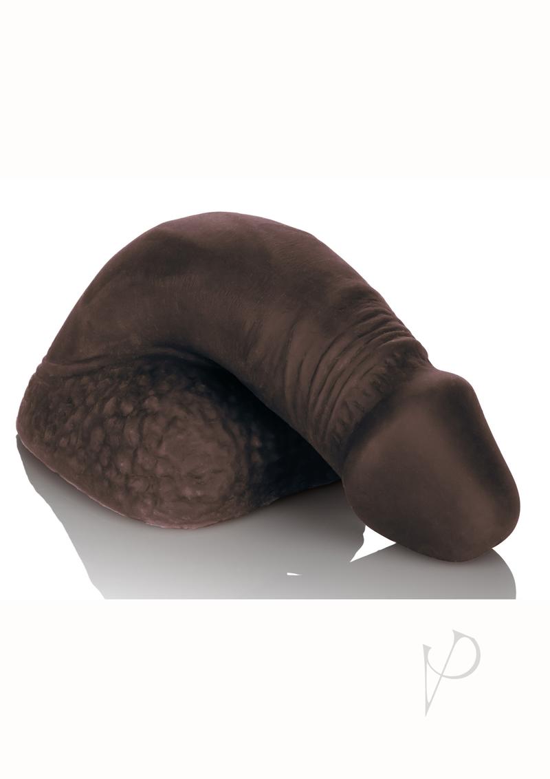 Packer Gear Silicone Packing Penis 5in - Chocolate