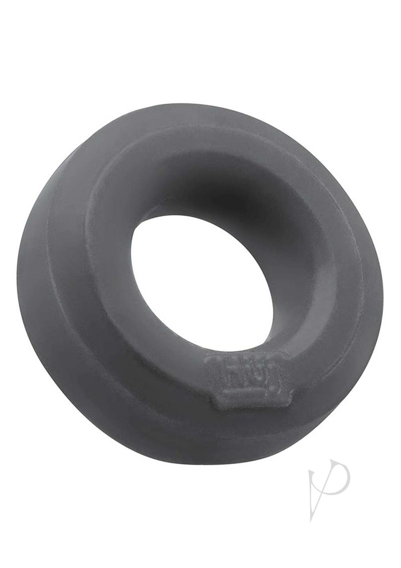 Hunkyjunk HUJ Silicone Cock Ring - Gray