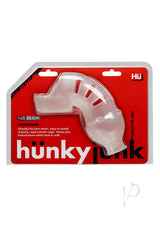 Hunkyjunk Lockdown Silicone Chastity Cage - Clear