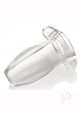 Master Series Gape Glory Clear Hollow Anal Plug - Clear