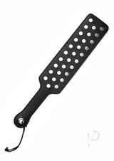 Strict Leather Studded Paddle - Black