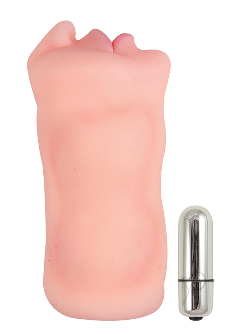 Always Horny Vibrating Tongue and Teeth Masturbator - Mouth - Vanilla