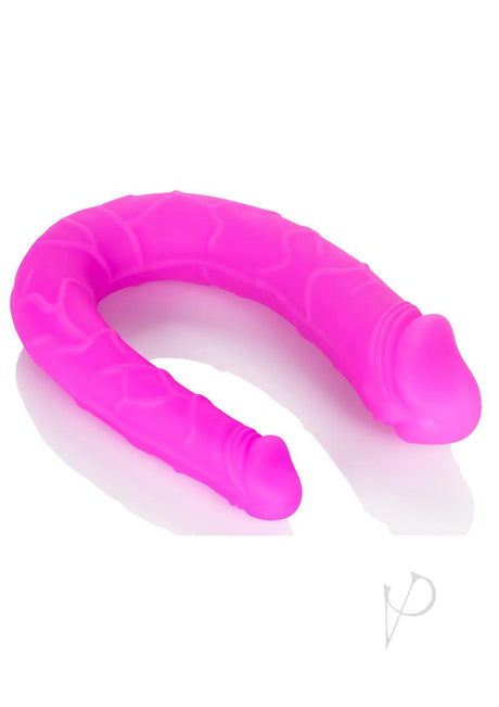 Silicone Double Dong AC/DC Dong Silicone Dual Penetration  - Pink