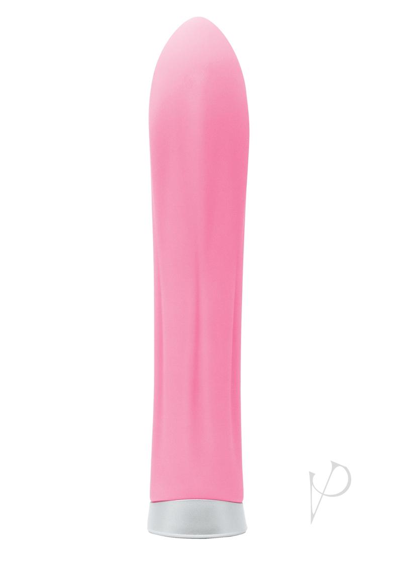 Luxe Collection Honey Rechargeable Silicone Flexible Compact Vibrator - Pink