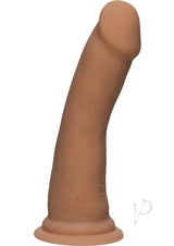 The D Slim D Ultraskyn Dildo 6in - Caramel