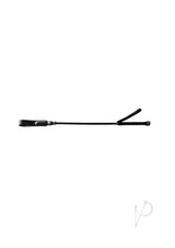 Rouge Fifty Times Hotter Short Riding Crop Slim Tip 20in - Black