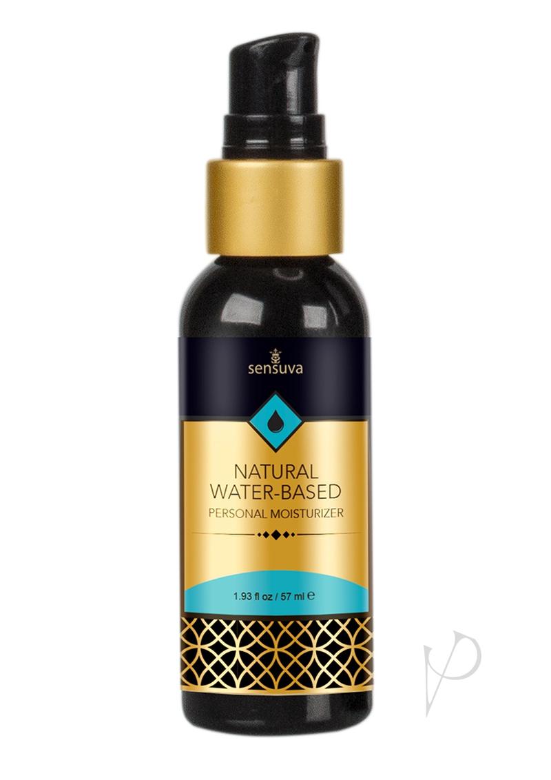 Sensuva Natural Water Based Unflavored Lubricant 1.93oz