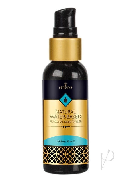 Sensuva Natural Water Based Unflavored Lubricant 1.93oz