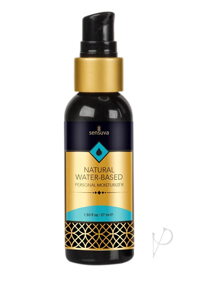 Sensuva Natural Water Based Unflavored Lubricant 1.93oz