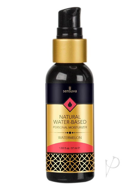 Sensuva Natural Water Based Watermelon Flavored Lubricant 1.93oz