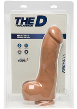 The D Master D Firmskyn Dildo with Balls 12in - Vanilla