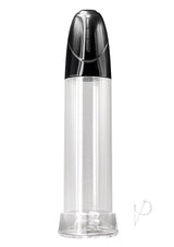 Renegade IQ Rechargeable Penis Pump - Clear/Black