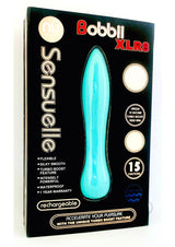 Nu Sensuelle Bobbii XLR8 Rechargeable Silicone Vibrator - Electric Blue