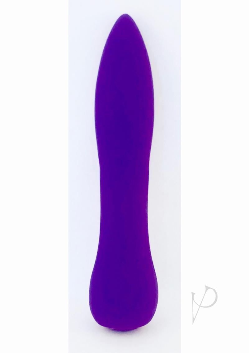 Nu Sensuelle Bobbii XLR8 Rechargeable Silicone Vibrator - Ultra Violet