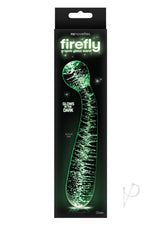 Firefly G-Spot Glass Wand Glow In The Dark - Clear