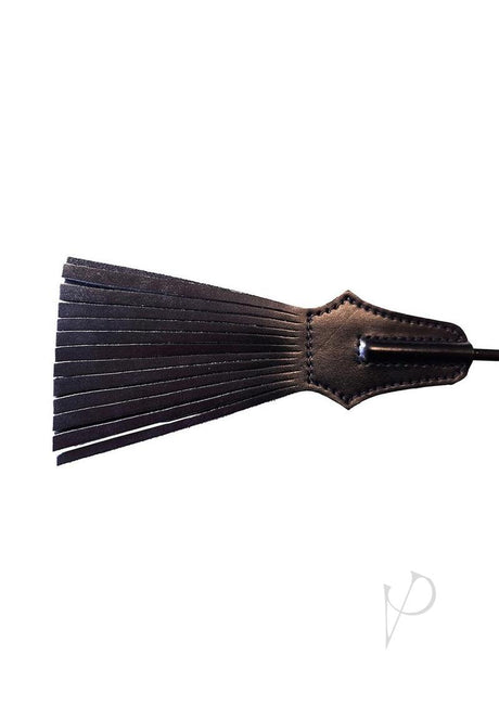 Rouge Fifty Times Hotter Tassel Riding Crop - Black