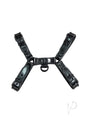 Rouge OTH Adjustable Leather Front Harness - Large - Black