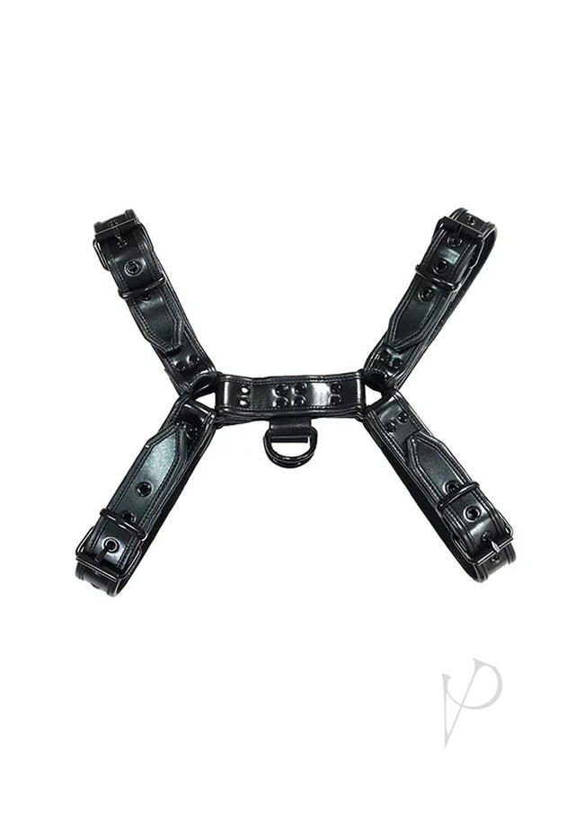 Rouge OTH Adjustable Leather Harness - Extra Large - Black