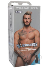Man Squeeze William Seed Ultraskyn Masturbator - Butt - Vanilla