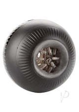 Optimum Power Masturball Rechargeable Vibrating Masturbator - General Orifice - Black