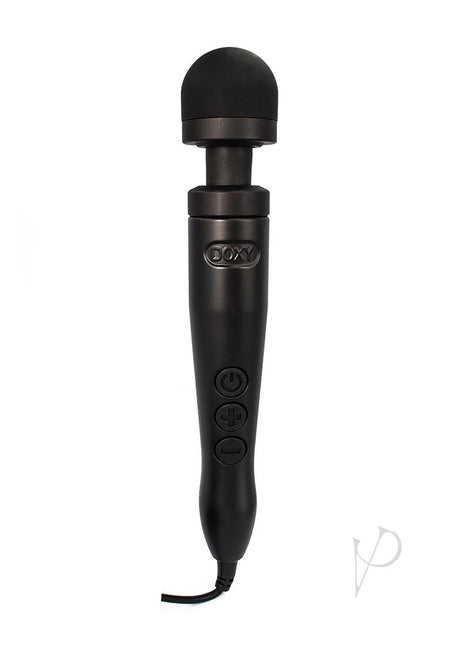 Doxy Die Cast 3 Wand Plug-In Vibrating Body Massager - Matte Black