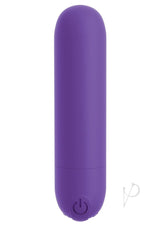 OMG! Bullets #Play Rechargeable Silicone Vibrating Bullet - Purple