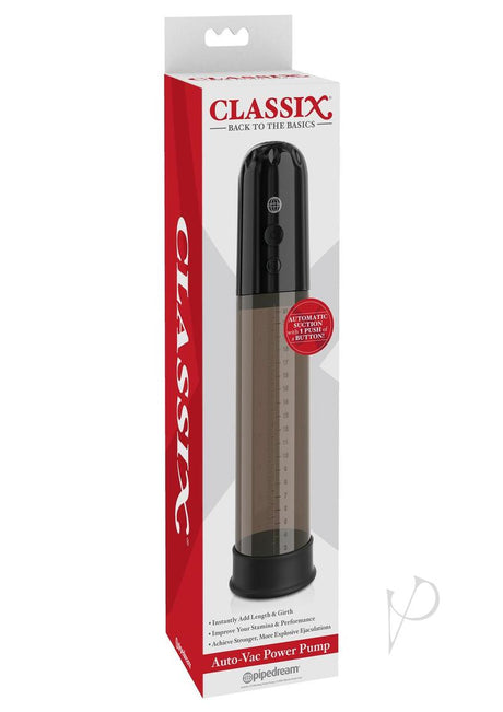 Classix Auto-Vac Power Pump Penis Enlargement System - Black