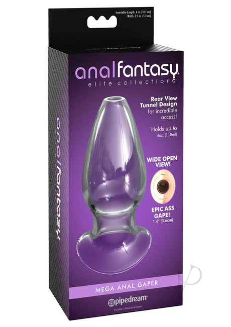 Anal Fantasy Elite Mega Anal Gaper Glass Open Tunnel