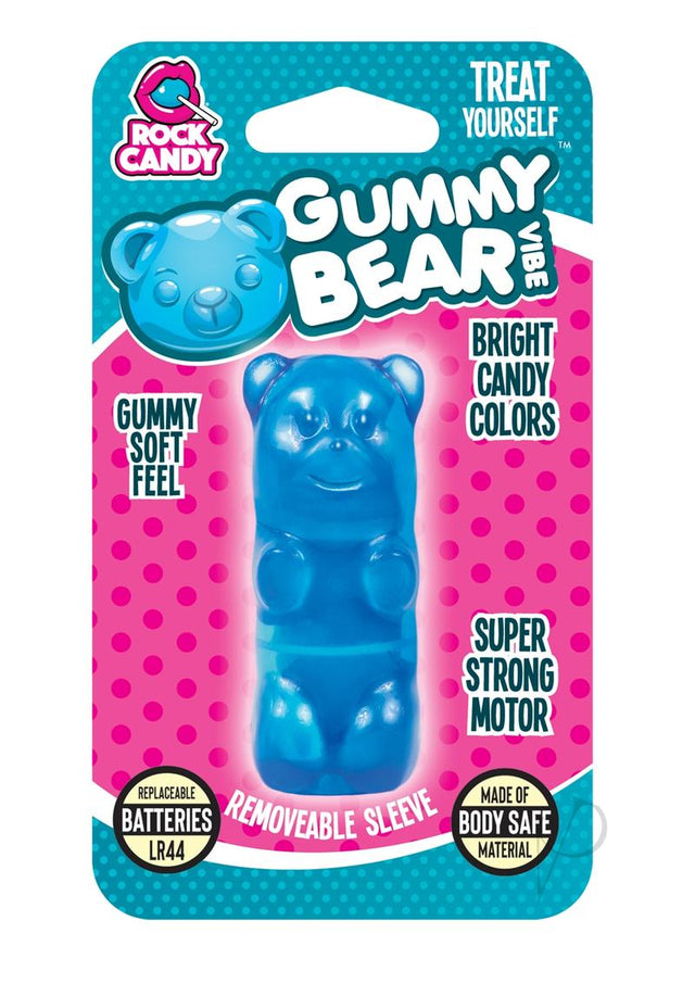 Gummy Bear Bullet Vibrator - Blue
