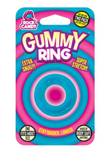 Gummy Cock Ring - Blue