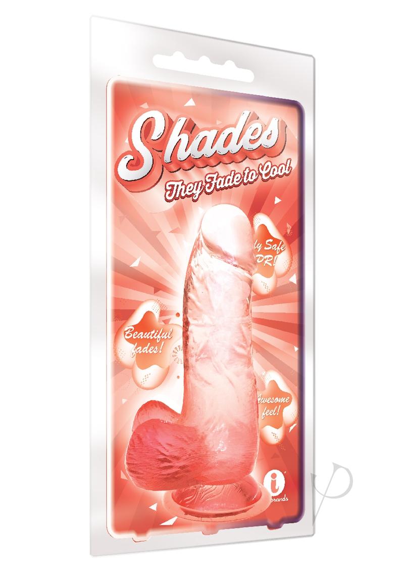 Shades Gradient Dildo  6in - Coral