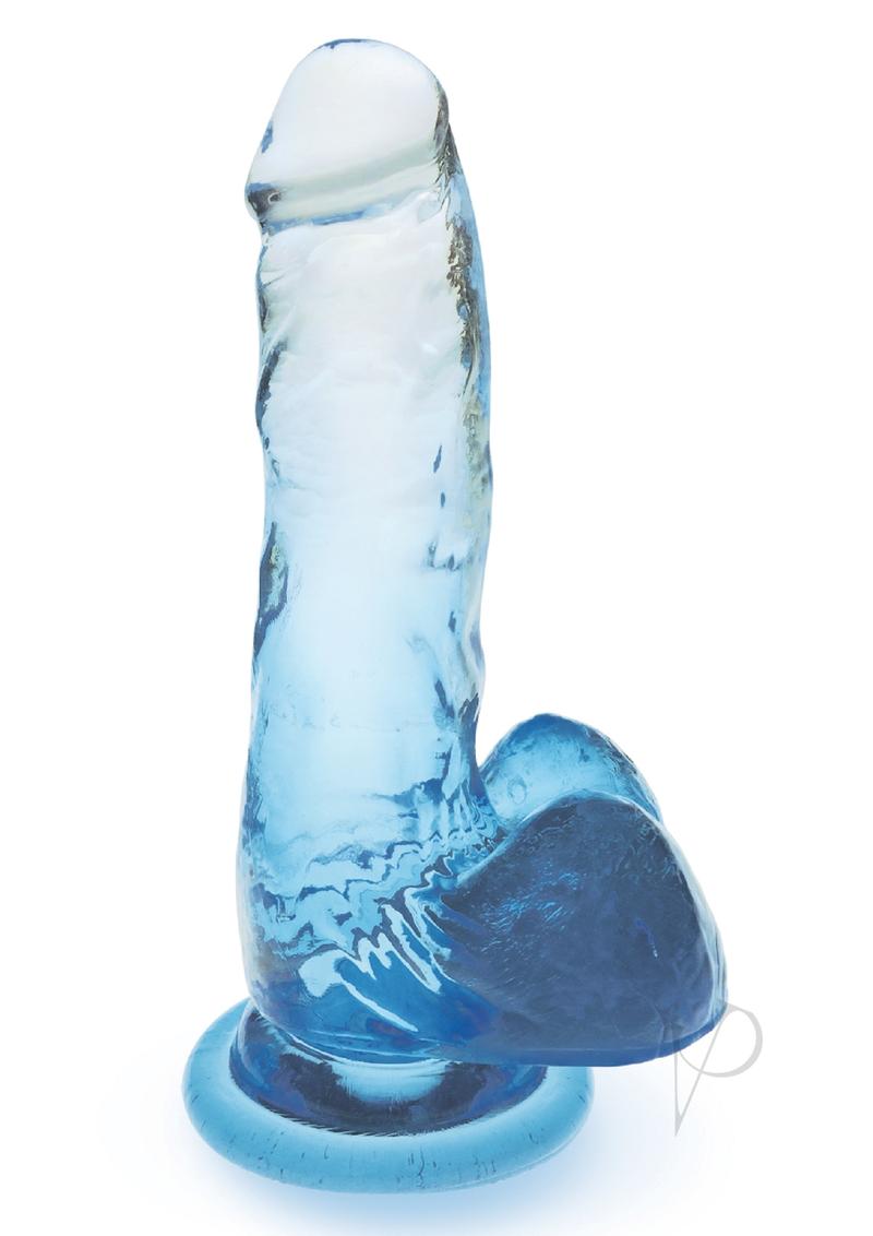 Shades Gradient Dildo 7in - Blue