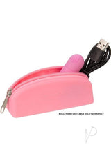 PowerBullet Silicone Storage Bag with Zipper - Pink