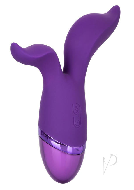 Aura Duo Multi Function Silicone USB Rechargeable Waterproof Purple