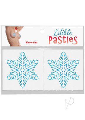 Edible Pasties - Snowflakes (Wintermint)