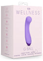 Wellness G Ball Silicone G-Spot Vibrator - Purple