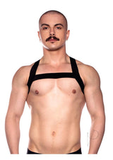 Prowler RED Sports Chest Harness - One Size - Black