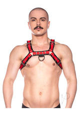 Prowler RED Bull Harness - Large - Black/Red