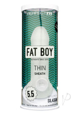 Perfect Fit Fat Boy Thin Sheath 5.5in - Clear