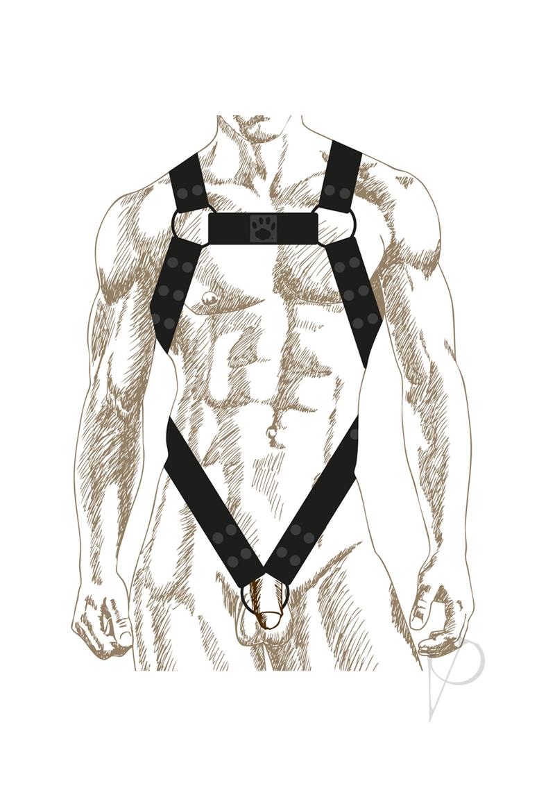 Prowler RED Noir Body Harness - Small - Black