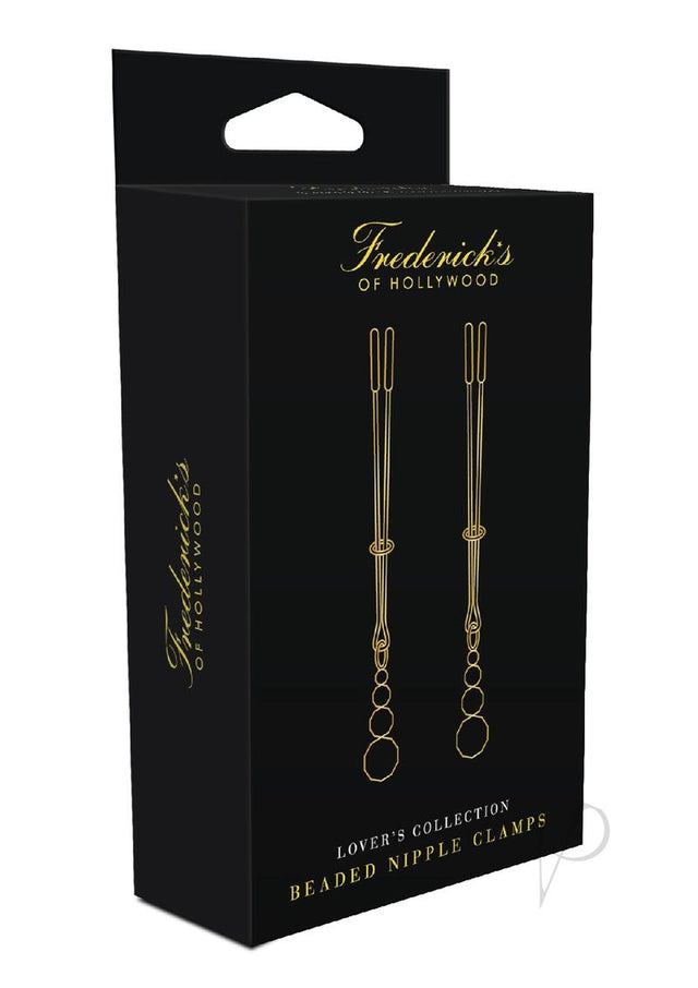 Frederick's Of Hollywood  Beaded Nipple Clamps Adjustable