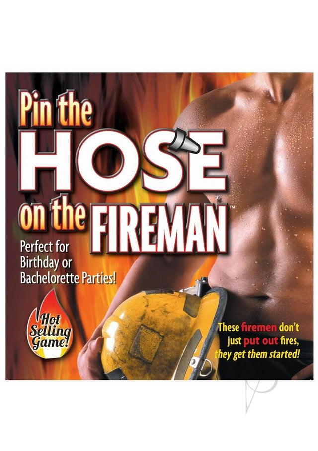 Pin The Hose On The Fireman Game