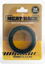 Boneyard Meat Rack Beef Up Bulge Ring 3X Stretch Silicone Cock Ring - Black