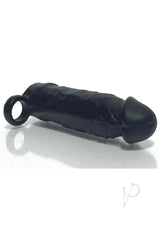 Boneyard Meaty 3X Stretch Silicone Penis Extender 6.5in - Black