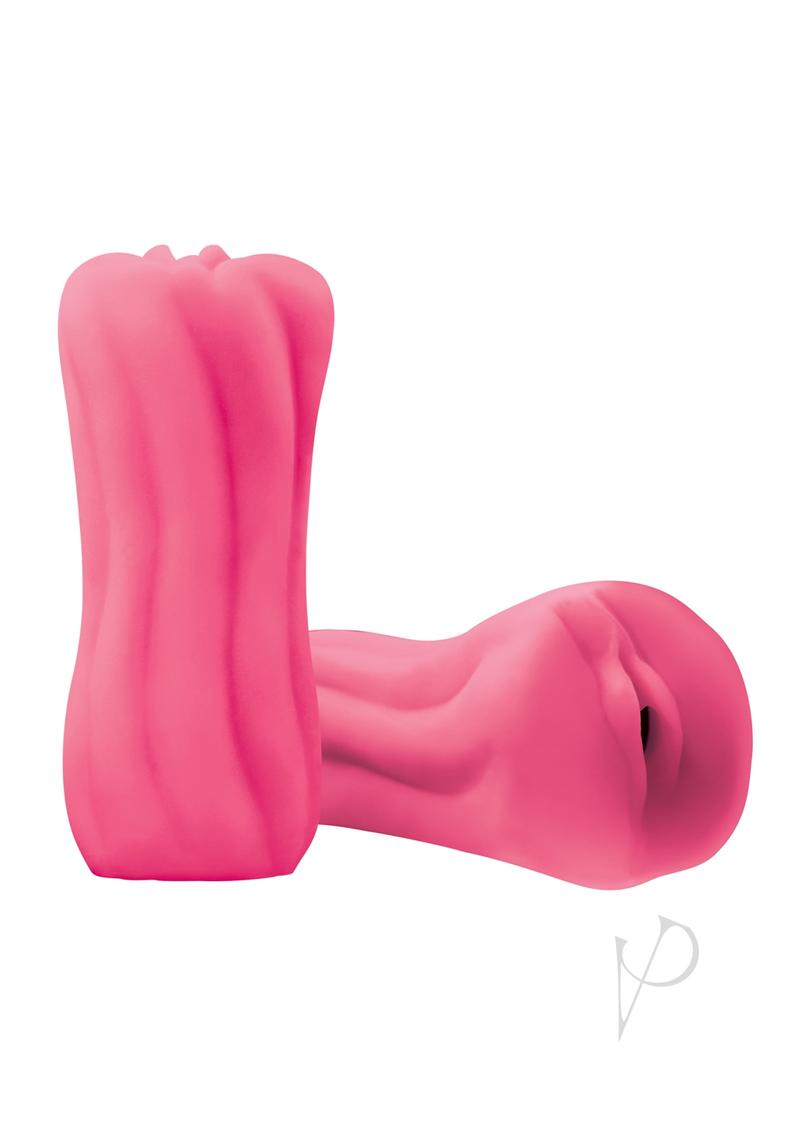 Firefly Yoni Silicone Masturbator Glow In The Dark - Pussy - Pink