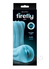 Firefly Yoni Silicone Masturbator Glow In The Dark - Pussy - Blue