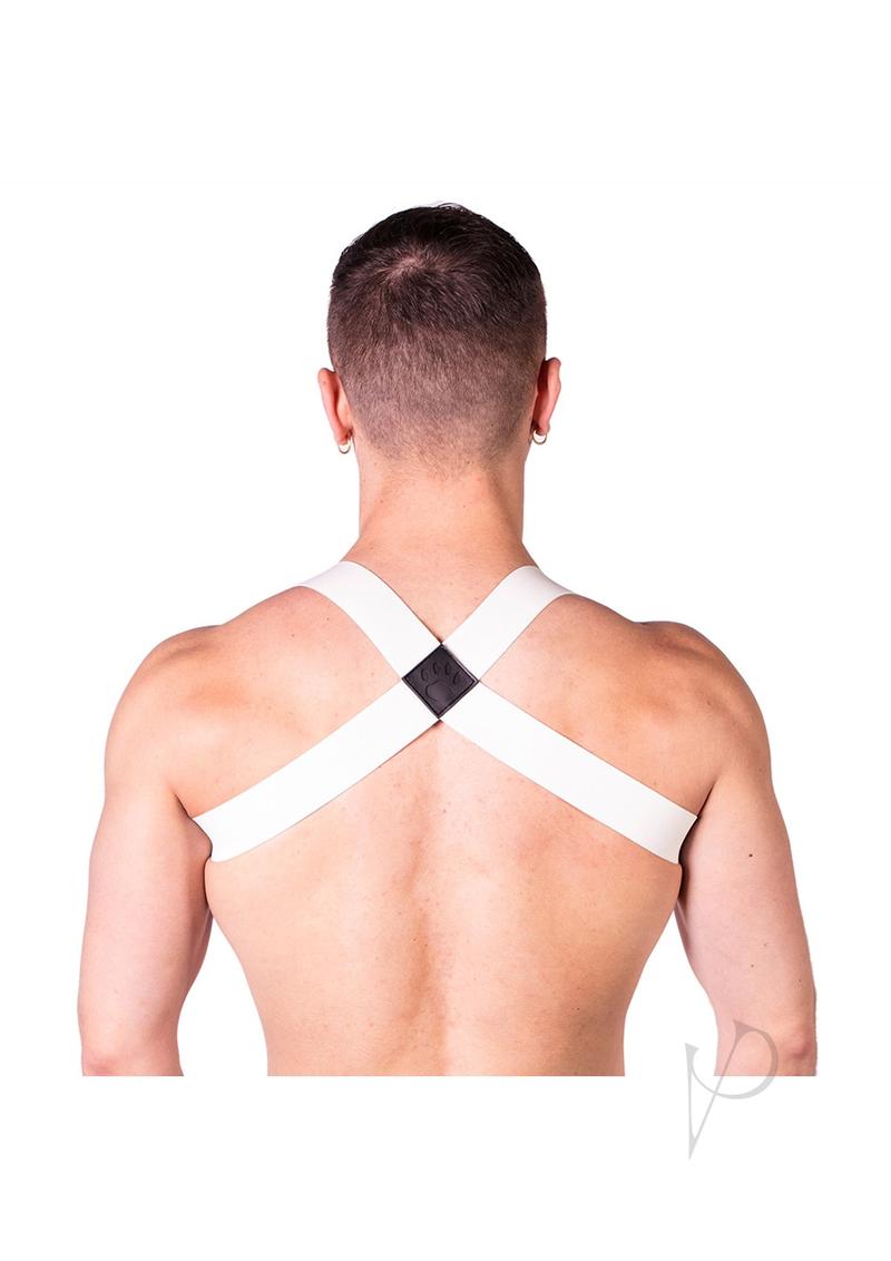 Prowler RED Sports Harness Lite - L/XL - White